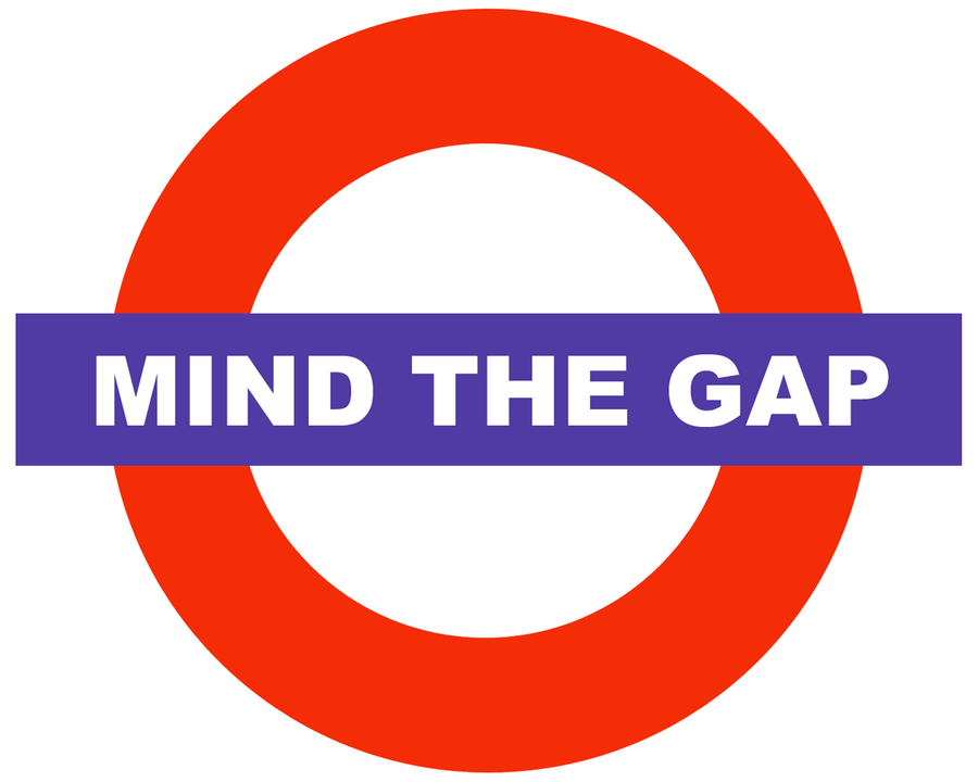 Mind The Gap Logo by rrward on DeviantArt