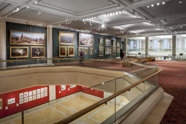 Inside Guildhall Art Gallery